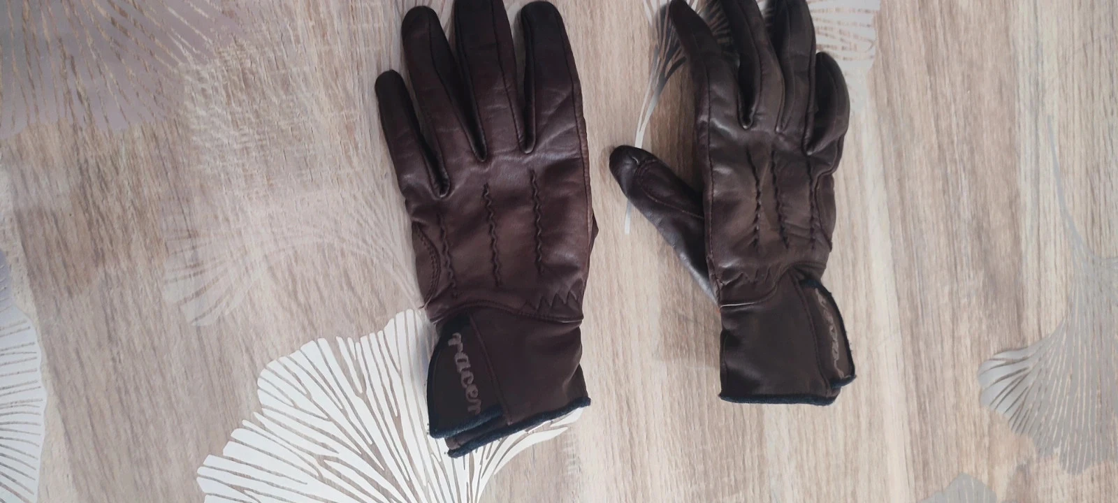 Gants moto femme en cuir